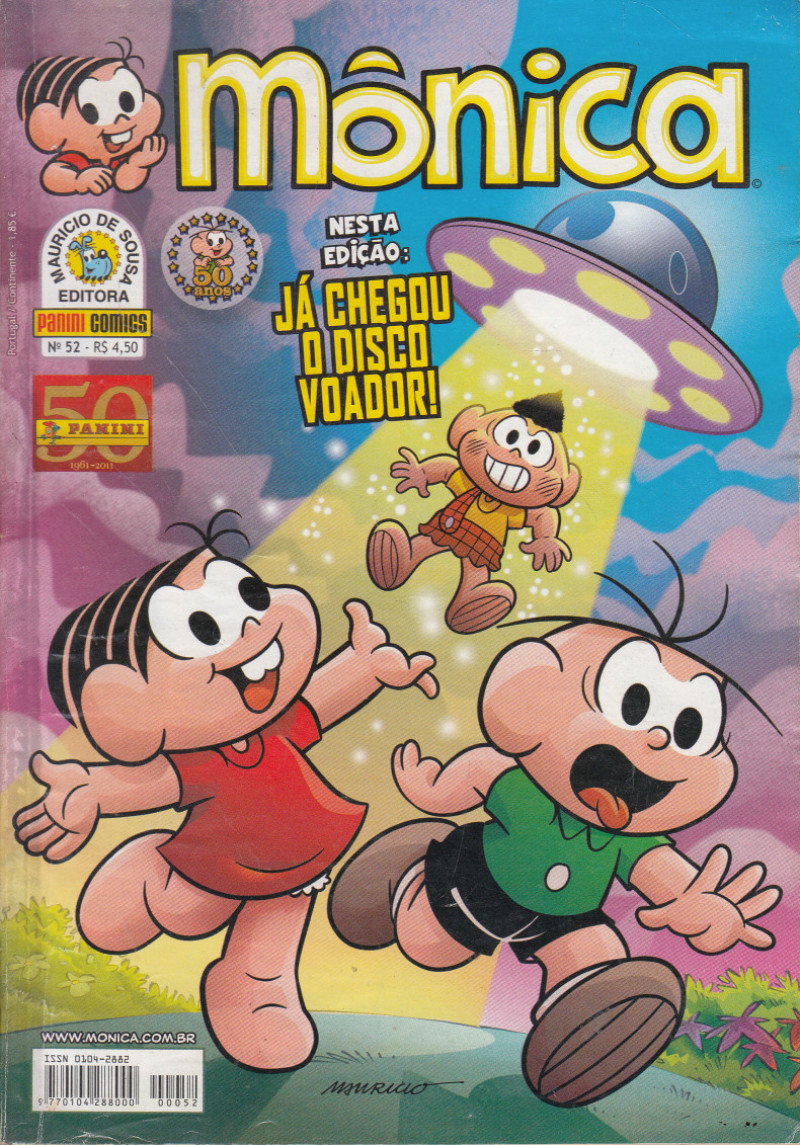 Gibi Do Monica N 52 Editora Panini Comics 3379